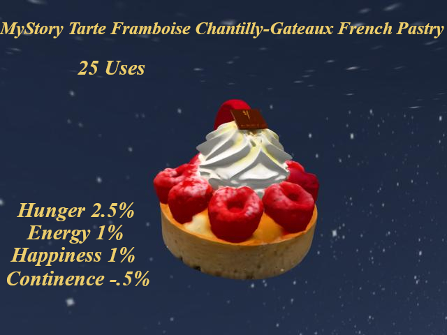 Second Life Marketplace - [MyStory] Tarte Framboise Chantilly-Gateaux ...